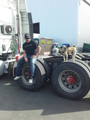 guy on truck tire Driver Portal